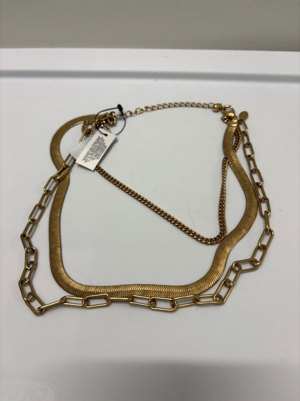 Chico's 3 strand necklace NWT